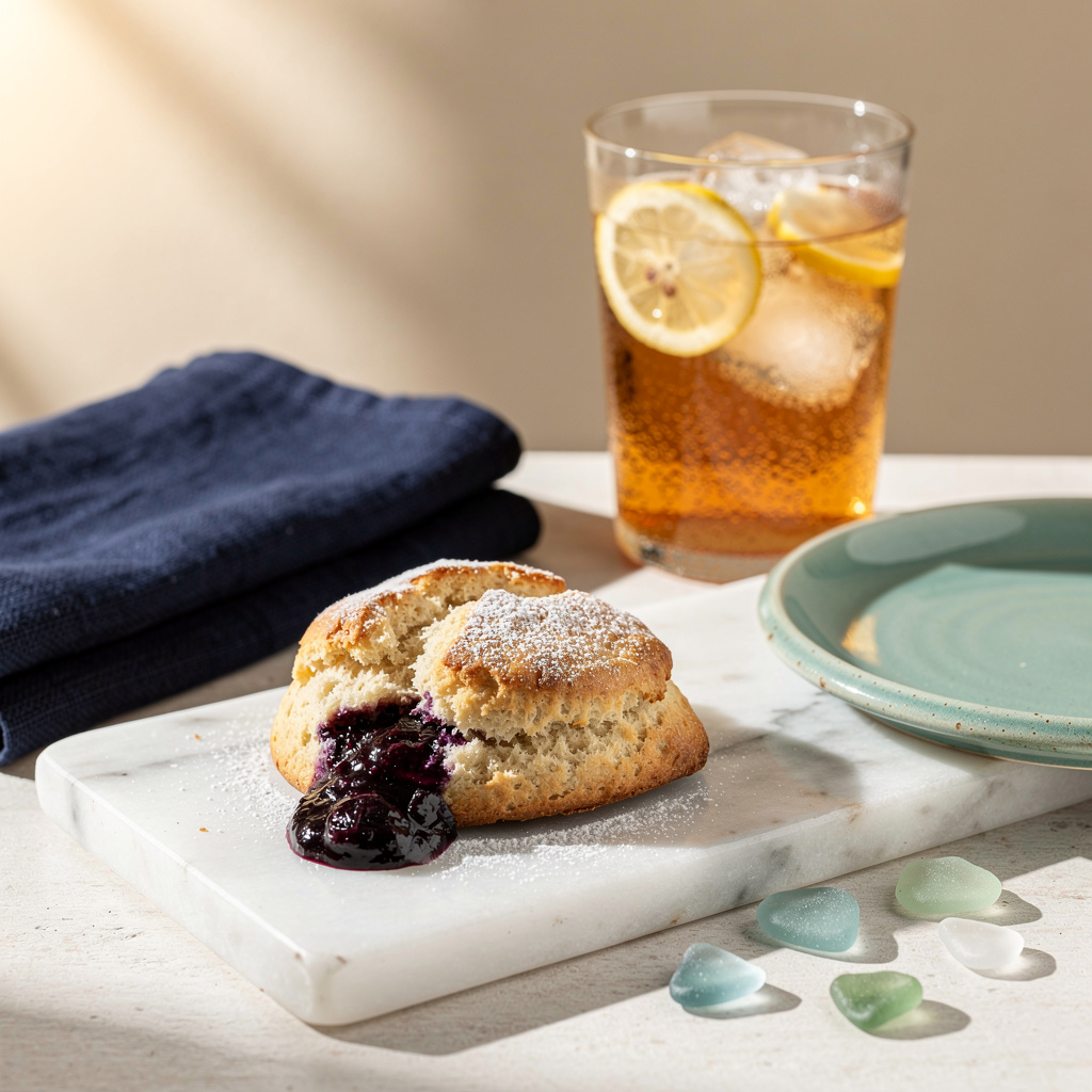 Chocolate chunk scone