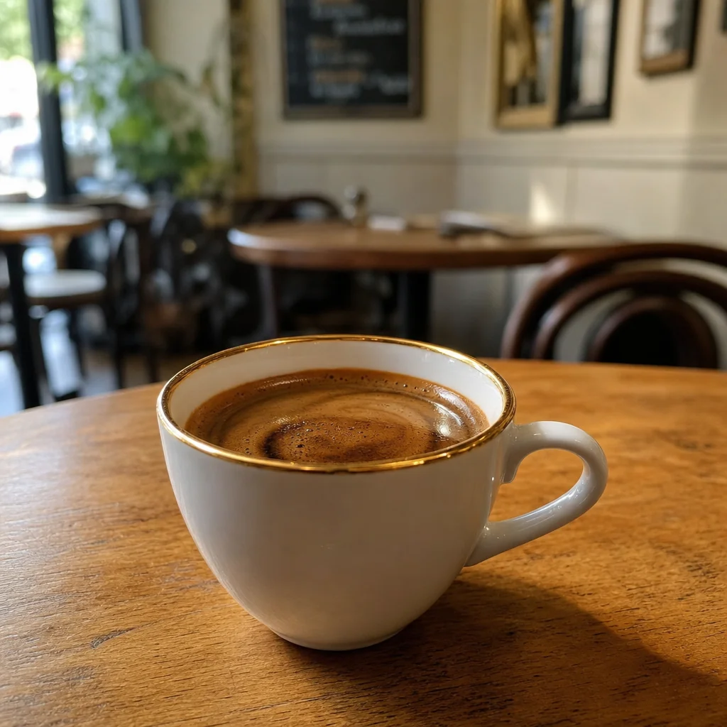 Double shot of espresso