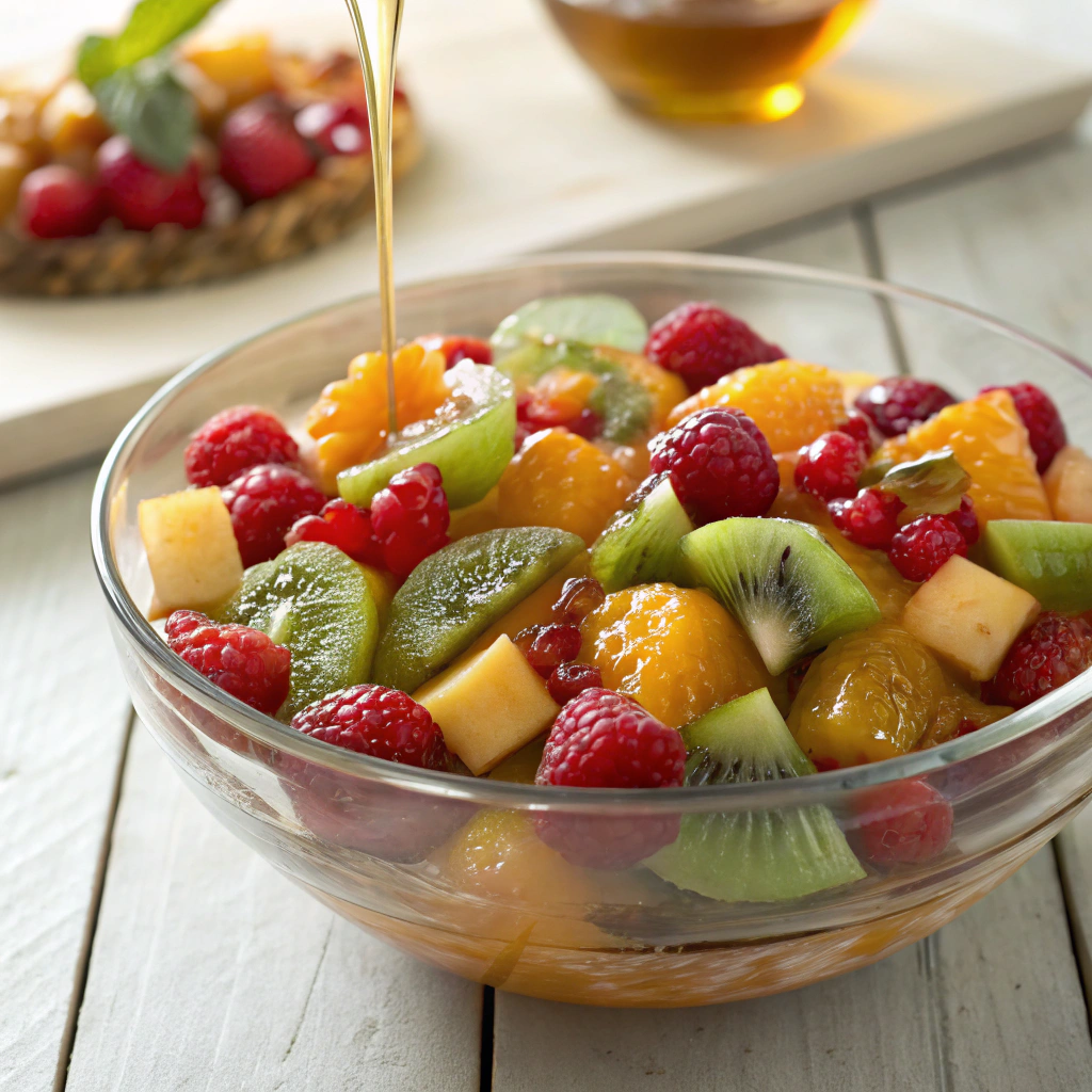 Bowl of fresh seasonal fruit