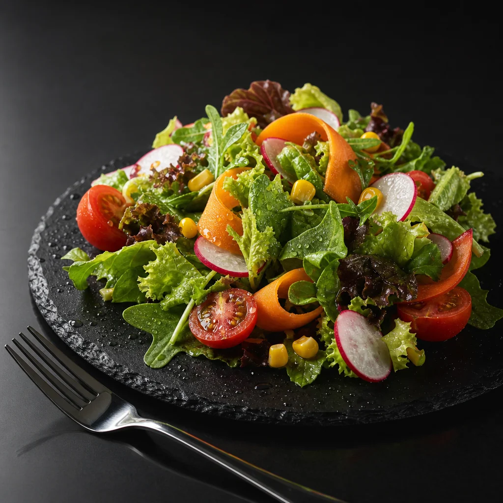 Fresh side salad